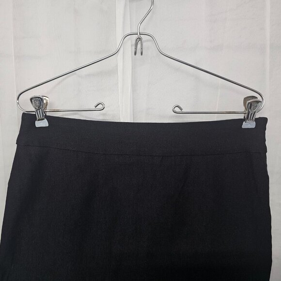 NWT Kate Kaslin Black Bodycon Pencil Skirt Mini Retro Office Party L - Picture 2 of 14